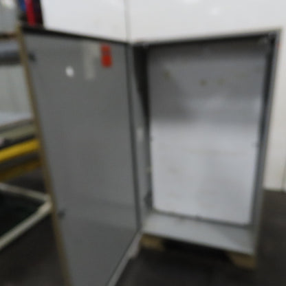 McKinstry 56-603612LP 60" x 36" x 12" Electrical Enclosure Cabinet w/ Back Plate