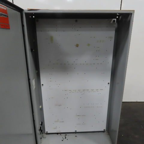 McKinstry 56-603612LP 60" x 36" x 12" Electrical Enclosure Cabinet w/ Back Plate