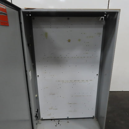 McKinstry 56-603612LP 60" x 36" x 12" Electrical Enclosure Cabinet w/ Back Plate