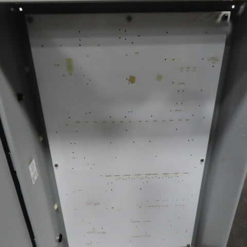 McKinstry 56-603612LP 60" x 36" x 12" Electrical Enclosure Cabinet w/ Back Plate