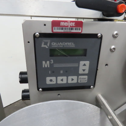 Quadrel Labeling Systems Model Q33 Print And Apply Labeling Machine 110V 1Ph