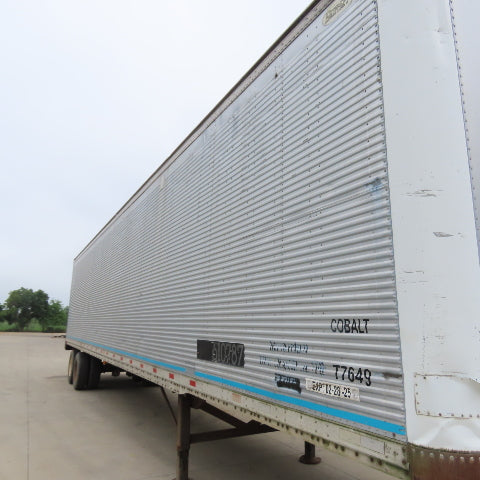 Dorsey AIDT-86-LS 48' Tandem Axle Semi Dry Van Storage Trailer 110" x 99" Inside