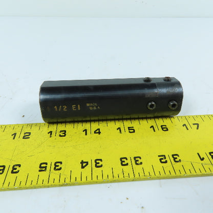 1/2" Quick Change Tap Adapter Collet 32mm Shank 4" Length Minimum