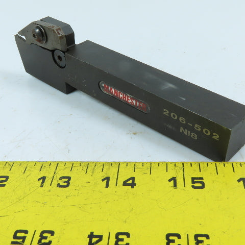 Manchester 206-502 Indexable Cut-Off/Grooving Lathe Tool Holder LH 3/4" Shank