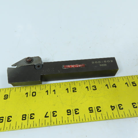Manchester 206-502 Indexable Cut-Off/Grooving Lathe Tool Holder LH 3/4" Shank