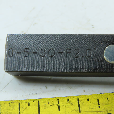 Manchester 0-5-3Q-P2.0 Lathe Tool Holder Square Short Shank 3-11/16" OAL
