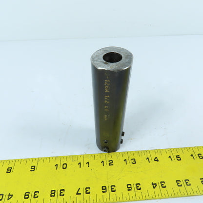 8-126M 1/2 E1 1/2" Boring Bar Sleeve Tool Holder Adapter Cut To 4-1/2" OAL