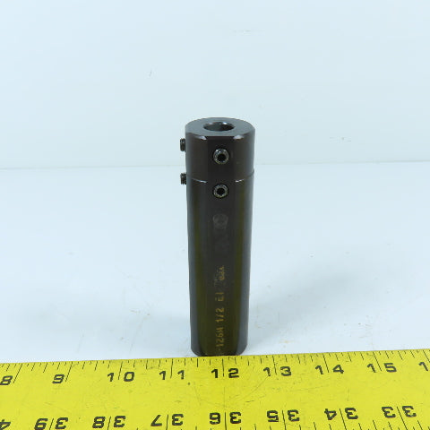 8-126M 1/2 E1 1/2" Boring Bar Sleeve Tool Holder Adapter Cut To 4-1/2" OAL