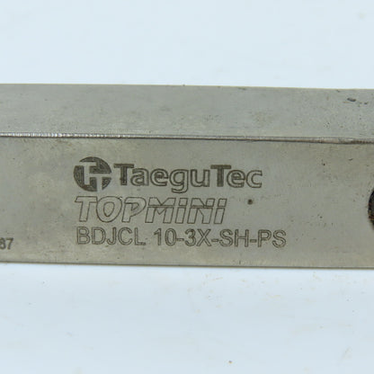 TaeguTec BDJCL 10-3X-SH-PS 10mm Swiss-Type External Turning Tool Holder