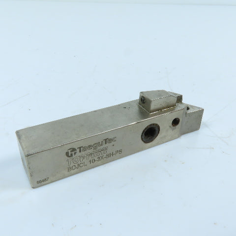 TaeguTec BDJCL 10-3X-SH-PS 10mm Swiss-Type External Turning Tool Holder