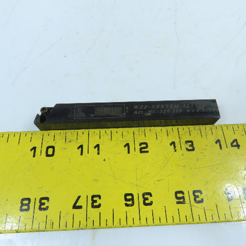 Schwanog 154723 WEP-System 12x12 Right Hand Indexable Grooving Tool Holder 4"OAL