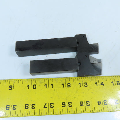 Widia Manchester 206-504 Indexable Grooving/Cut-Off Lathe Tool Holder Lot Of 2