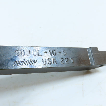 Carboloy SDJCL-10-3 5/8" Shank Left-Hand Indexable Turning Tool Holder