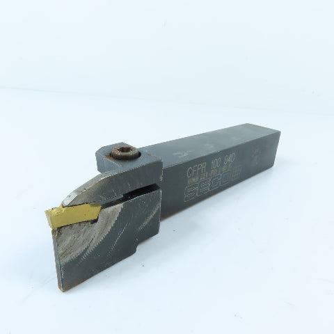 SECO CFPR 100 04D 1" Square Shank Indexable Turning/Grooving Tool Holder