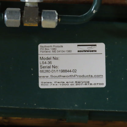 Southworth LS4-36 48" x 48" 4000LB Hydraulic Scissor Lift Table 115V 1PH