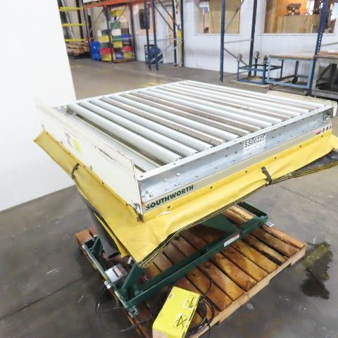 Southworth LS4-36 48" x 48" 4000LB Hydraulic Scissor Lift Table 115V 1PH