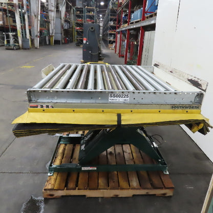 Southworth LS4-36 48" x 48" 4000LB Hydraulic Scissor Lift Table 115V 1PH