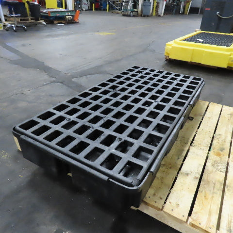Condor 2 Drum Plastic Spill Containment Deck Pallet 30 Gallon Capacity