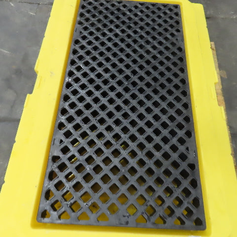 UltraTech 9610 2-Drum Polyethylene Secondary Spill Containment Pallet 66 Gal