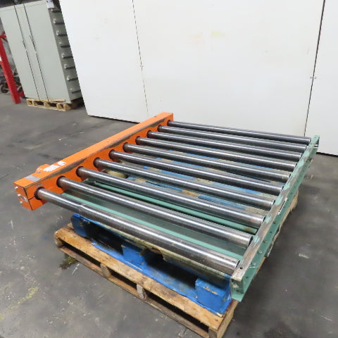 N/A 60" x 54" Chain Driven Power Roller Conveyor 230/460V 3Ph 48" BF