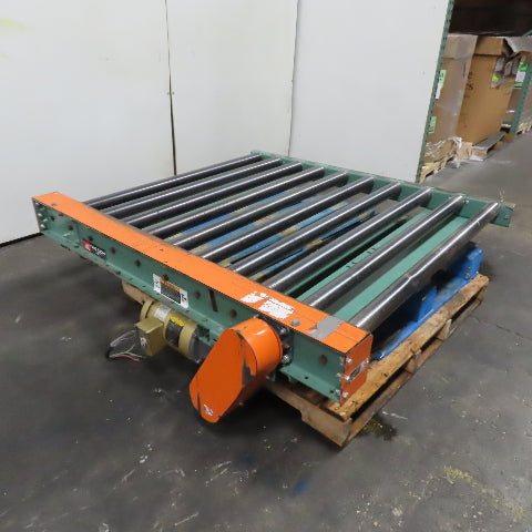 N/A 60" x 54" Chain Driven Power Roller Conveyor 230/460V 3Ph 48" BF