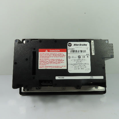 Allen-Bradley 2711-B6C1 Panelview 600 Ser C FRN 4.48 HMI Operator Interface