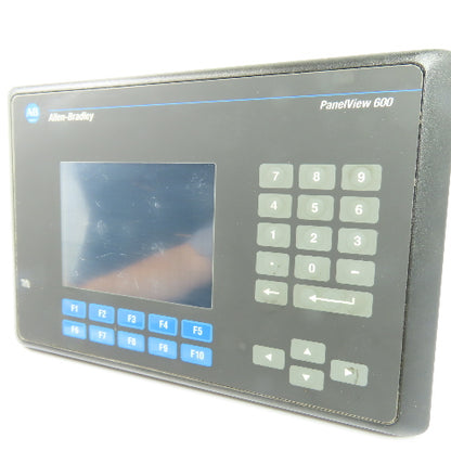 Allen-Bradley 2711-B6C1 Panelview 600 Ser C FRN 4.48 HMI Operator Interface