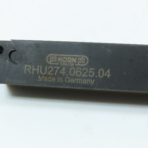 Horn RHU274.0625.04 5/8" Square Shank External Grooving/Parting Tool Holder