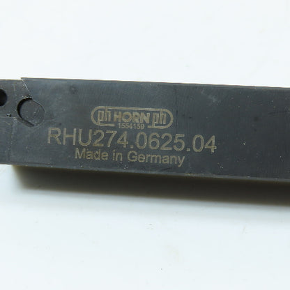 Horn RHU274.0625.04 5/8" Square Shank External Grooving/Parting Tool Holder