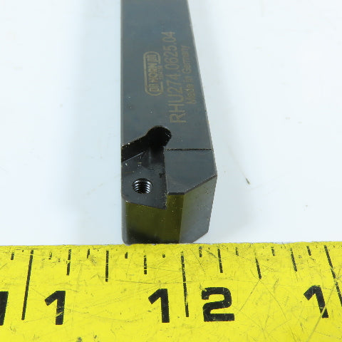 Horn RHU274.0625.04 5/8" Square Shank External Grooving/Parting Tool Holder