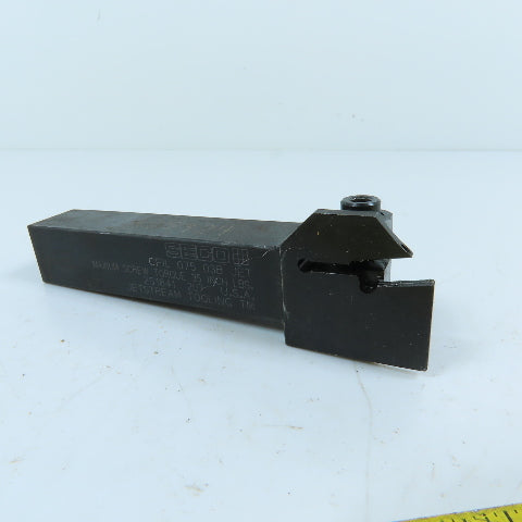 Seco CFIL07503BJET 3/4" Indexable Cut-Off/Grooving Lathe Tool Holder