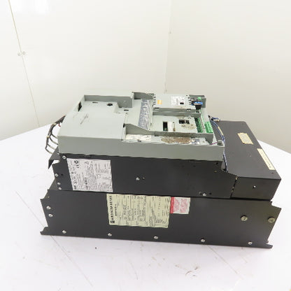Parker 590PX-53270010-P00-U4V0 W/ Eurotherm 955-L-BR751 590 DRV DC Drive