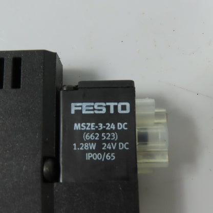 Festo 196939 CPE14-M1BH-5J-1/8 5/2-Way Solenoid Pneumatic Valve 24V DC
