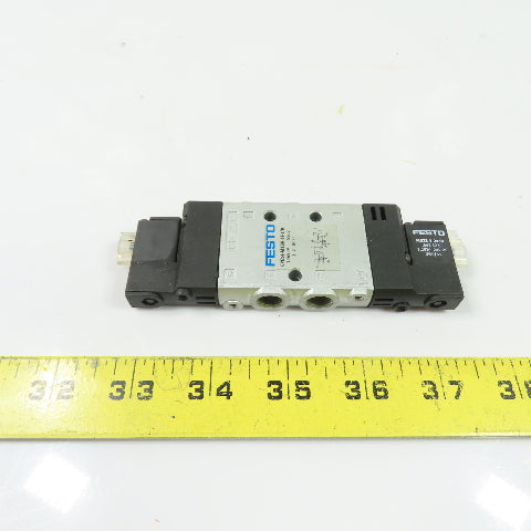 Festo 196939 CPE14-M1BH-5J-1/8 5/2-Way Solenoid Pneumatic Valve 24V DC