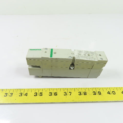 Numatics R503A2B70MA00F1 5/3 Solenoid Pneumatic Control Valve 24VDC
