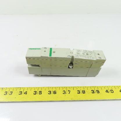 Numatics R503A2B70MA00F1 5/3 Solenoid Pneumatic Control Valve 24VDC