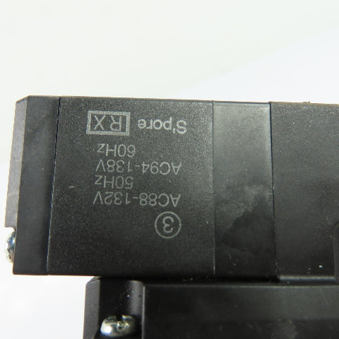 SMC VFS3100-3FZ 5-Port Pilot Operated Pneumatic Solenoid Valve 110-120VAC