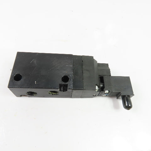 Parker B551BB549C 4-Way 3-Position Pneumatic Solenoid Valve 24VDC