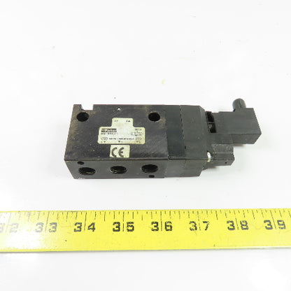Parker B551BB549C 4-Way 3-Position Pneumatic Solenoid Valve 24VDC