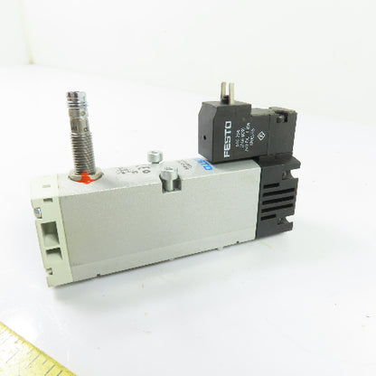 Festo 560726 VSVA-B-M52-MZ-A1-1C1-APP 5/2 Way Pneumatic Solenoid Valve 24VDC