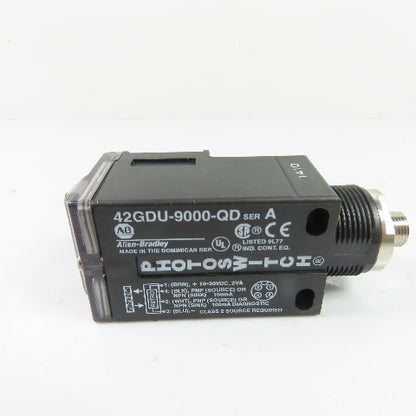 Allen-Bradley 42GDU-9000-QD Photoswitch Retroreflective Sensor 10-30VDC QD Ser A