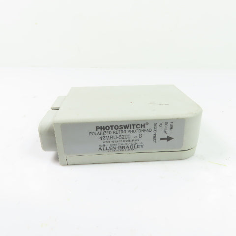 Allen-Bradley 42MRU-5200 Polarized Retro Photohead Sensor Ser B