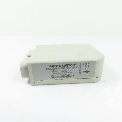 Allen-Bradley 42MRU-5200 Polarized Retro Photohead Sensor Ser B