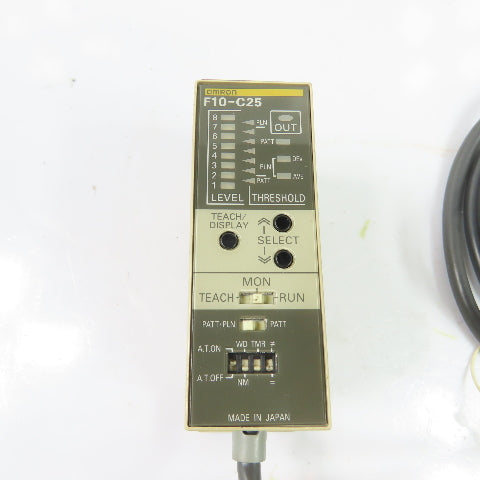 Omron F10-C25 Pattern Matching Sensor Amplifier Controller 24VDC