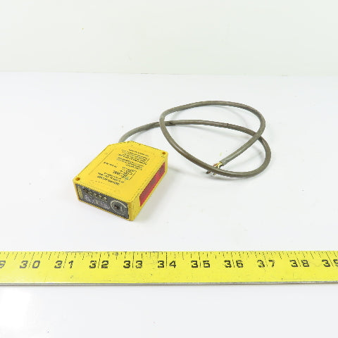 Banner Q60VR3LAF2000 Adjustable-Field Laser Sensor 24-250VAC