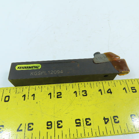 Kennametal KGSPL12094 3/4" Square Shank Left-Hand Grooving/Parting Toolholder