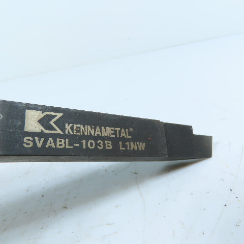 Kennametal L1NW SVABL-103B 5/8" Square Shank Left Hand Lathe Turning Tool Holder