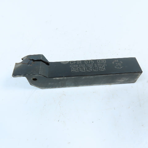 Seco CFIR 075 03B 3/4" MDT Indexable Grooving/Parting-Off Tool Holder RH