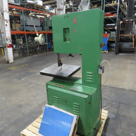 Enco 92250 18" x 11" Max Cutting Height Vertical Bandsaw 3Ph 220/480V