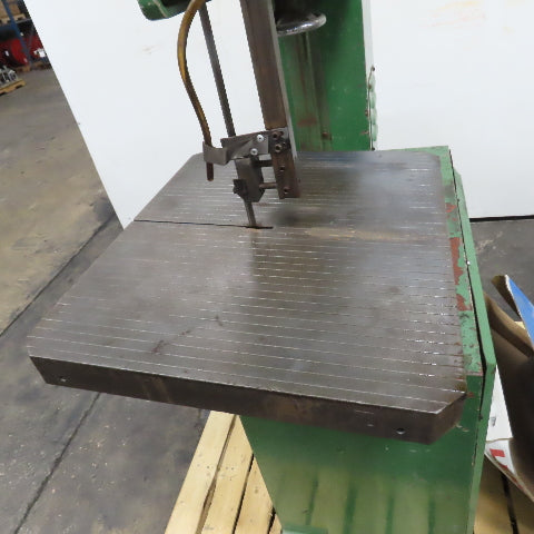 Enco 92250 18" x 11" Max Cutting Height Vertical Bandsaw 3Ph 220/480V